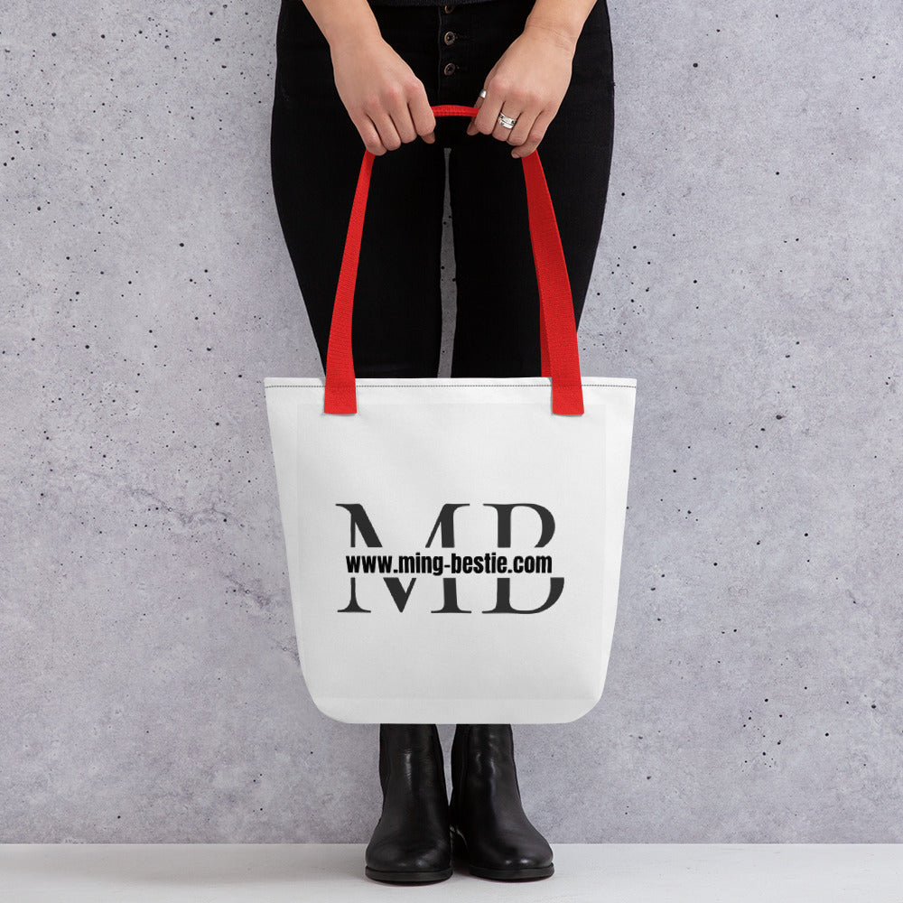 MB Pattern Tote Bag B4 - MING-BESTIE