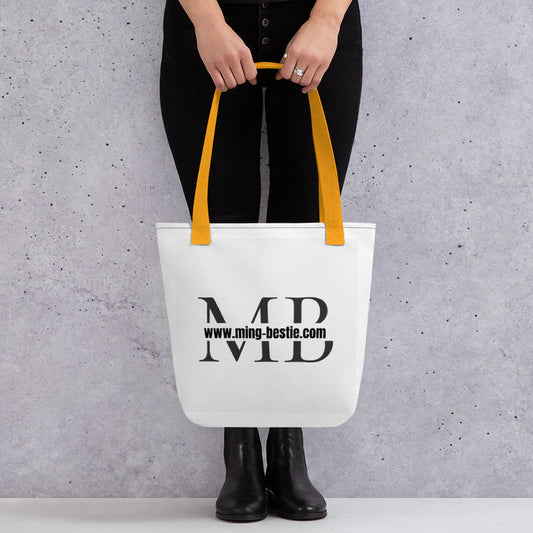 MB Pattern Tote Bag B4 - MING-BESTIE