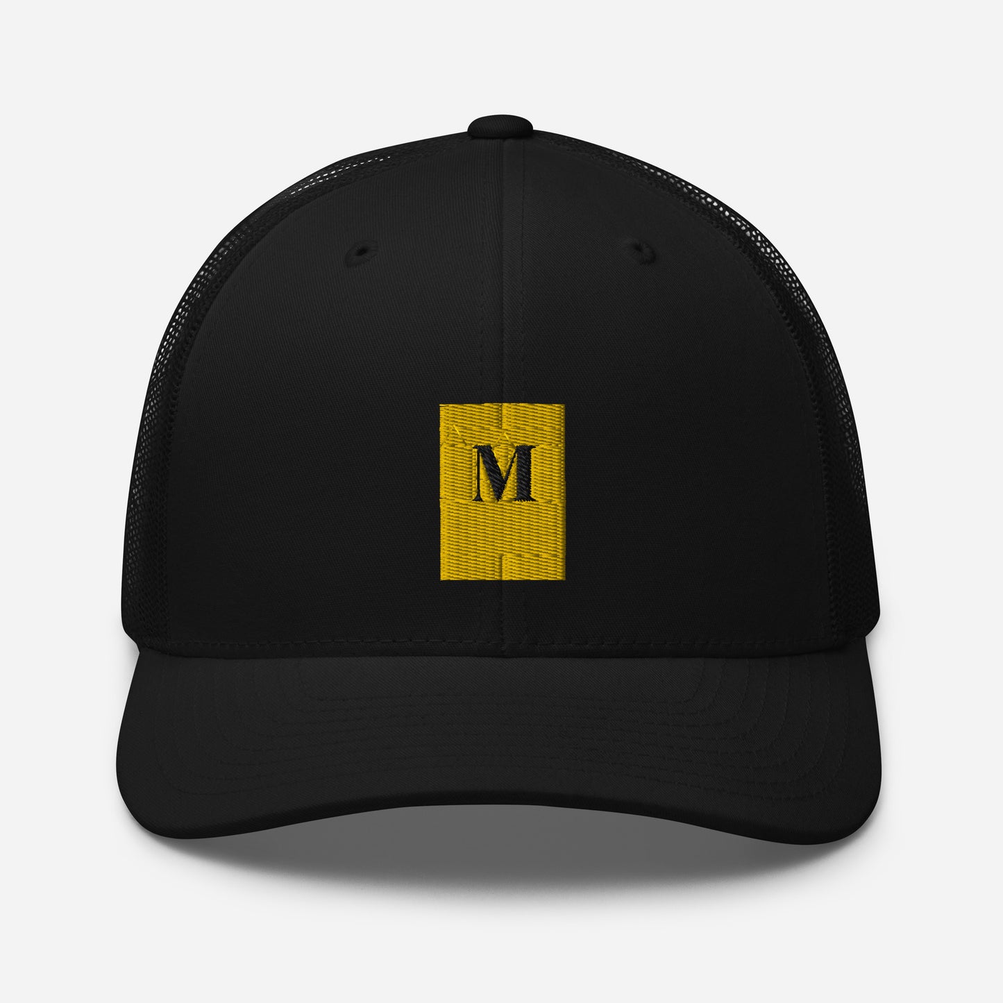 Letter M Pattern Trucker Cap- Unisex - Adult - C0 - MING-BESTIE