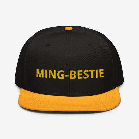 Ming-Bestie Snapback - Unisex - Adult - Otto Hat C2 - MING-BESTIE