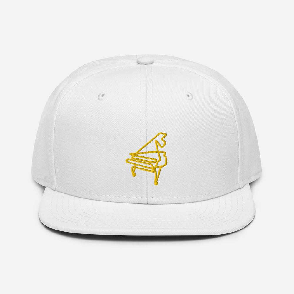 Piano Pattern Snapback - Unisex - Adult - Otto Hat C1 - MING-BESTIE