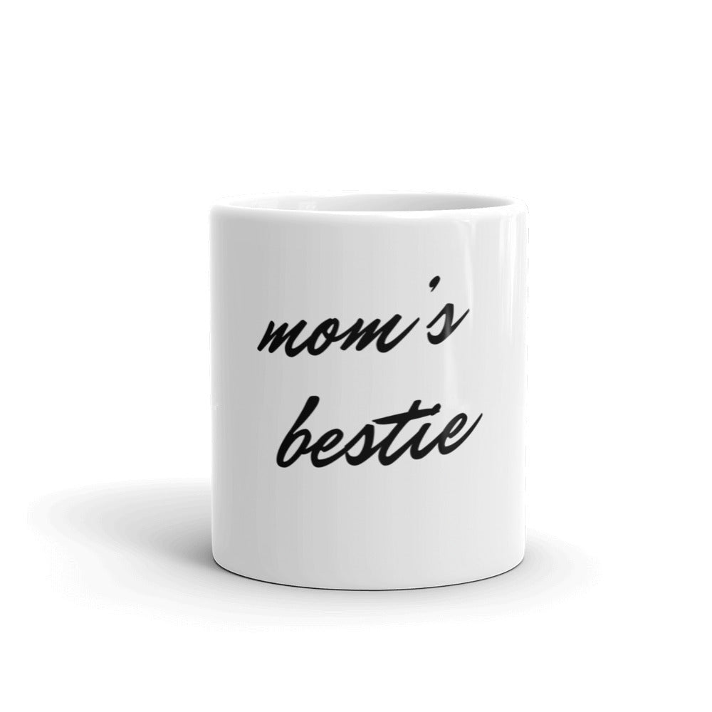 Mom’s Bestie White Glossy Mug A2 - MING-BESTIE