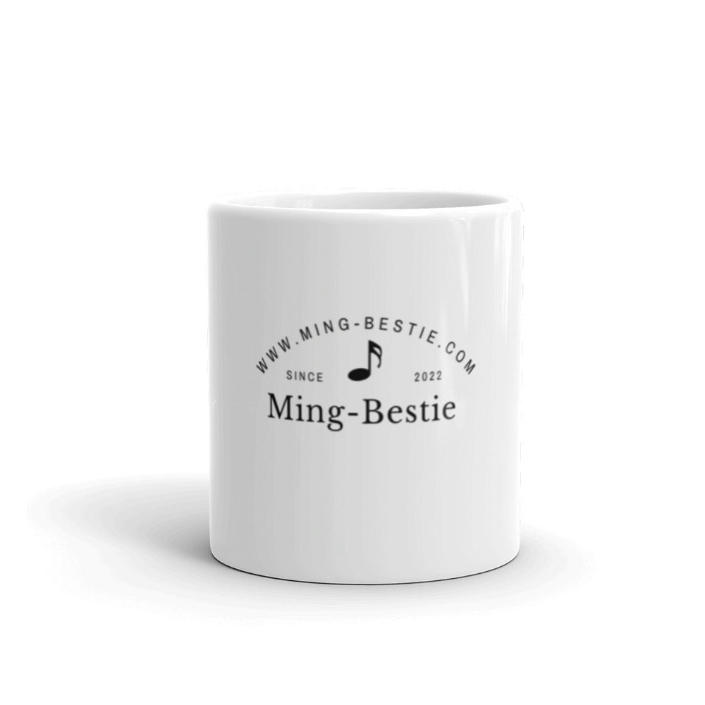 Ming-Bestie White Glossy Mug A8 - MING-BESTIE