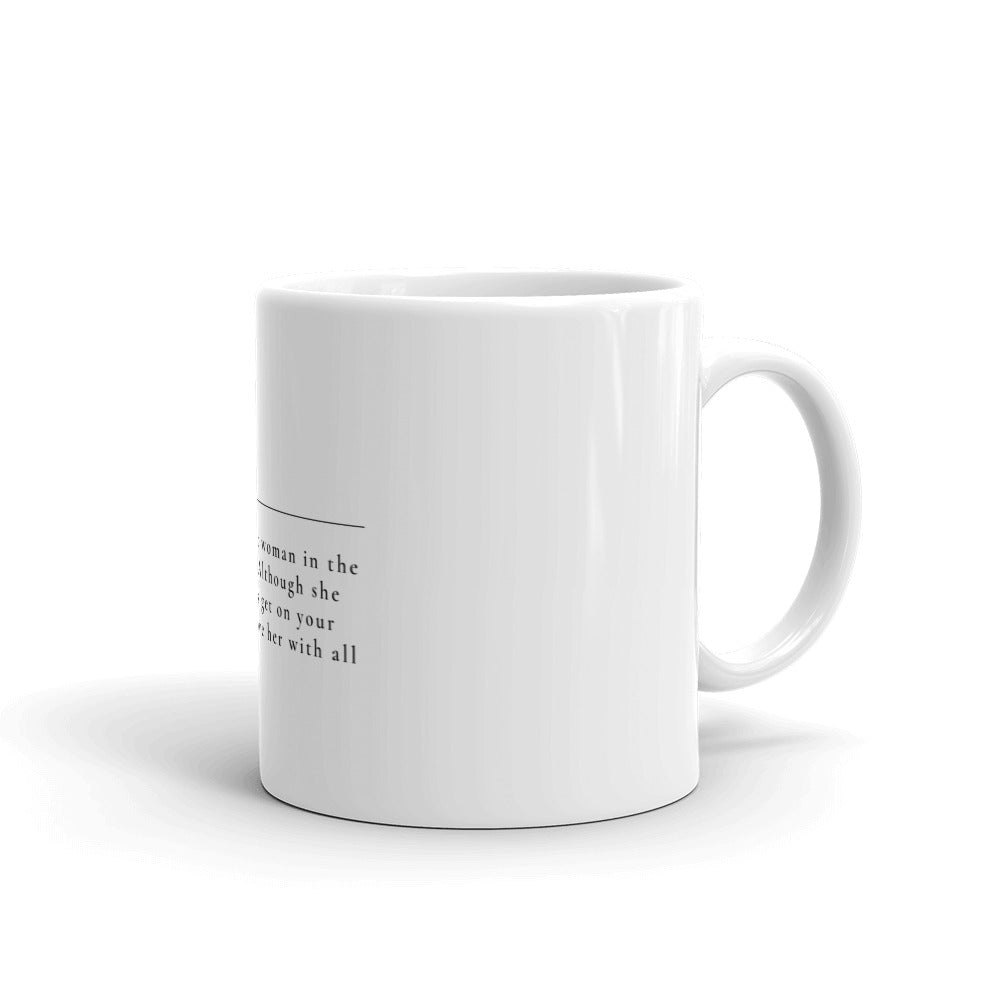 White Matcha Mug, Matcharm Dictionary Definition Mug