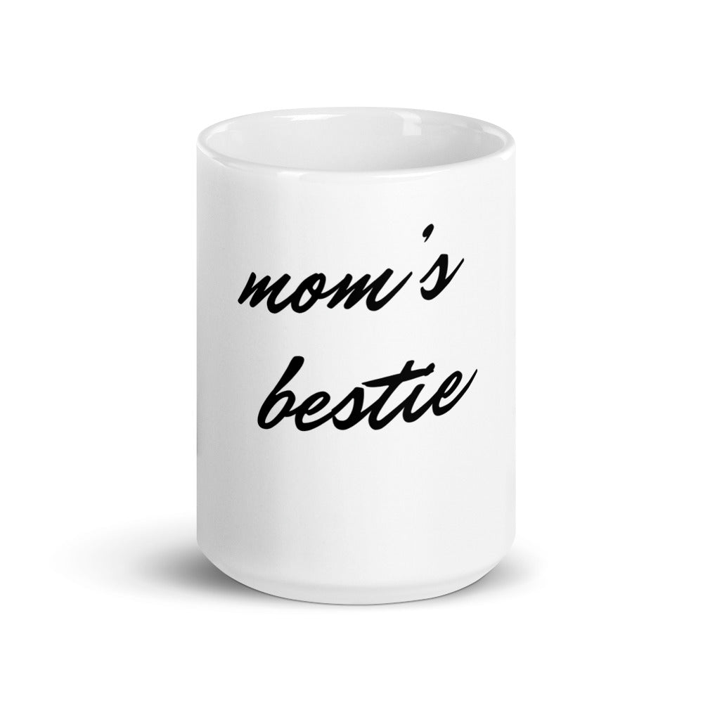 Mom’s Bestie White Glossy Mug A2 - MING-BESTIE