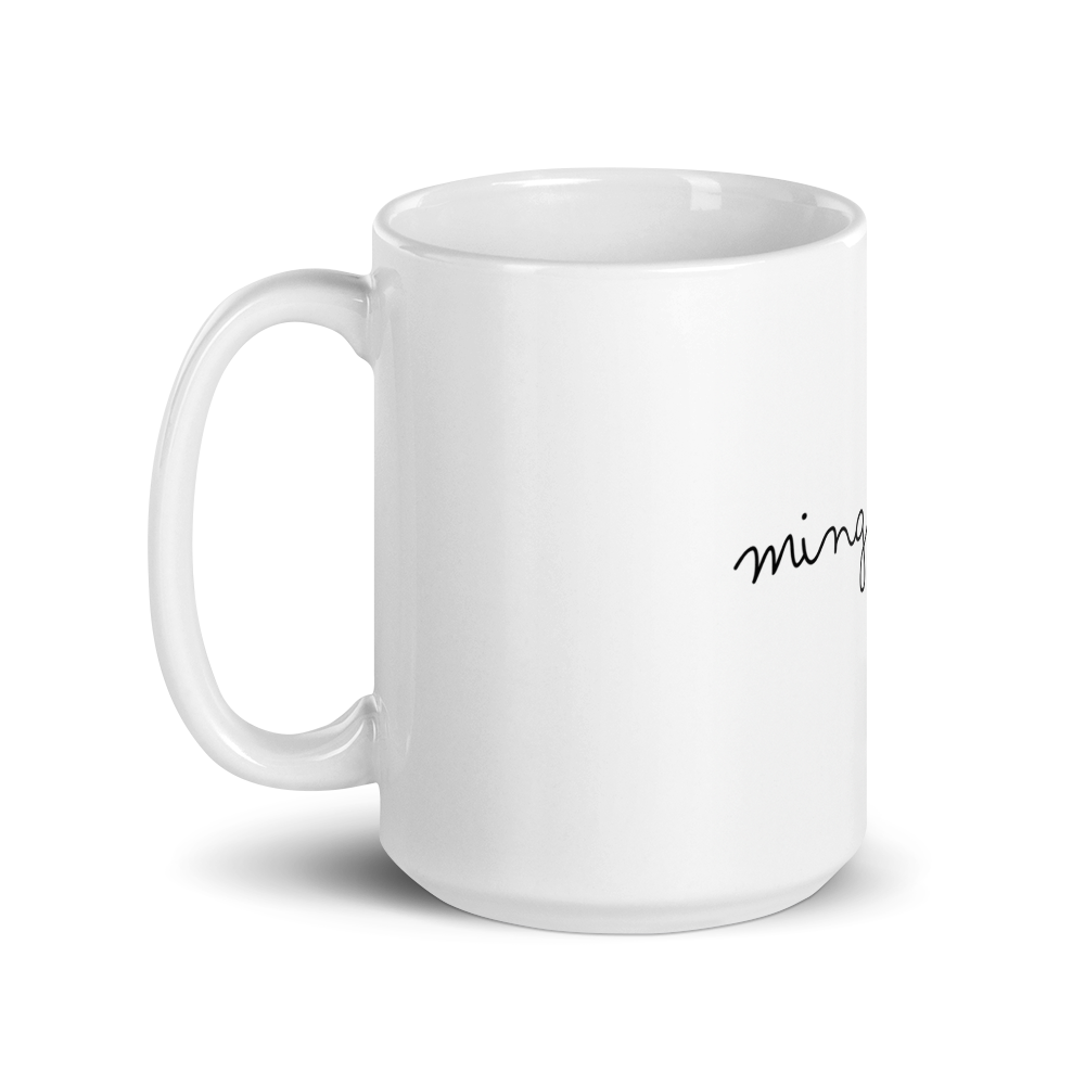 Ming-Bestie White Glossy Mug A1 - MING-BESTIE