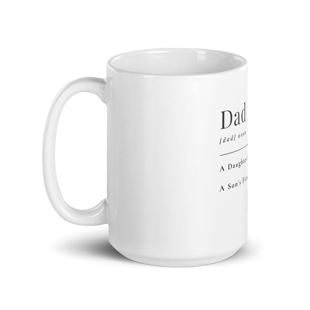 Dad Word Definition White Glossy Mug A10 - MING-BESTIE